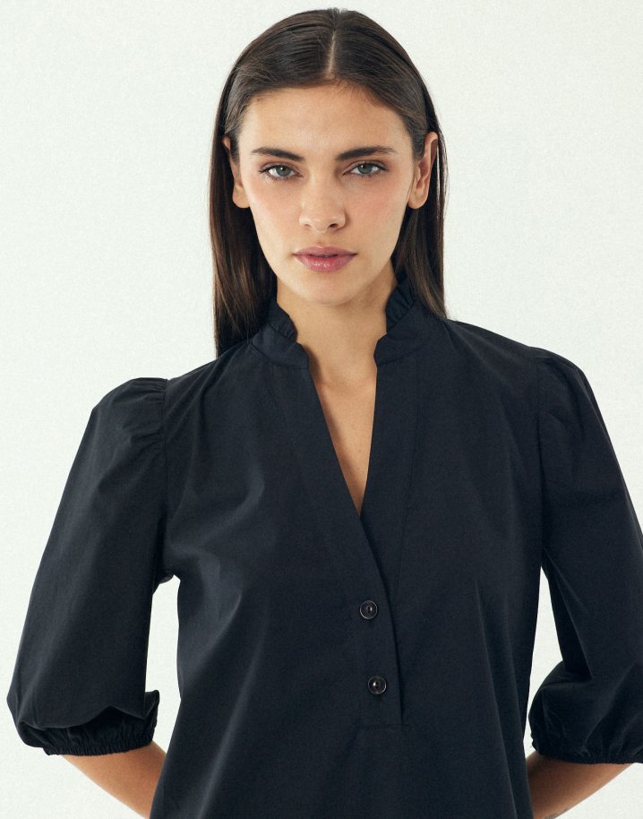 Poplin blouse