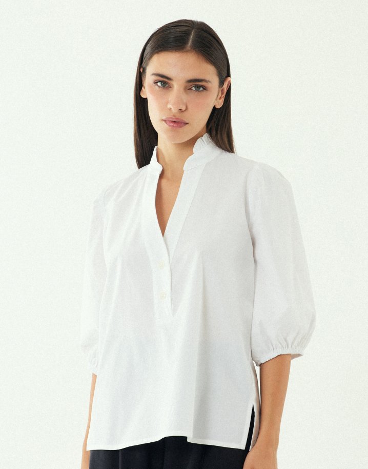 Poplin blouse