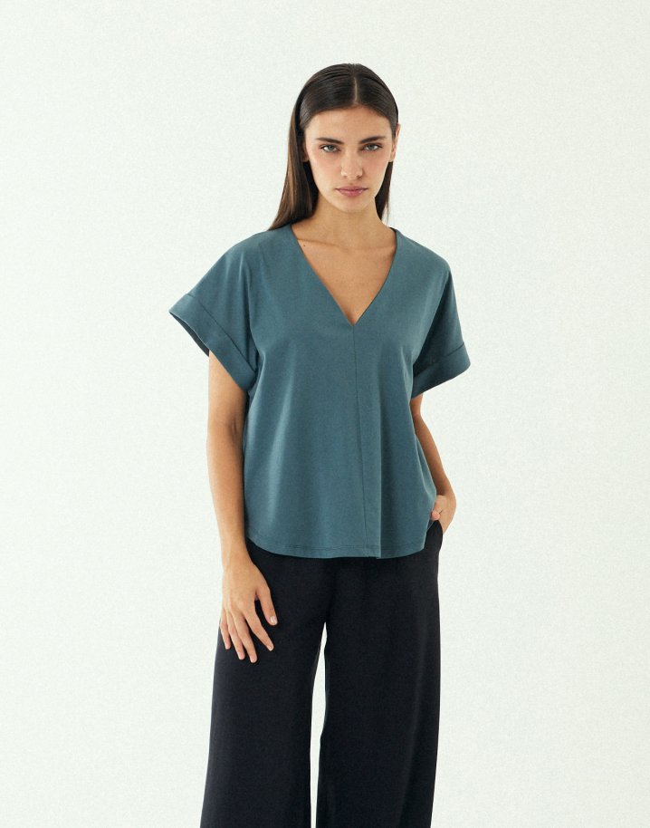 Organic cotton blouse