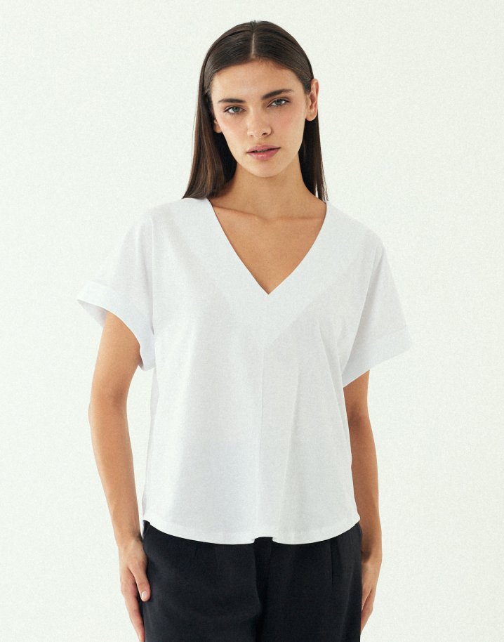 Organic cotton blouse