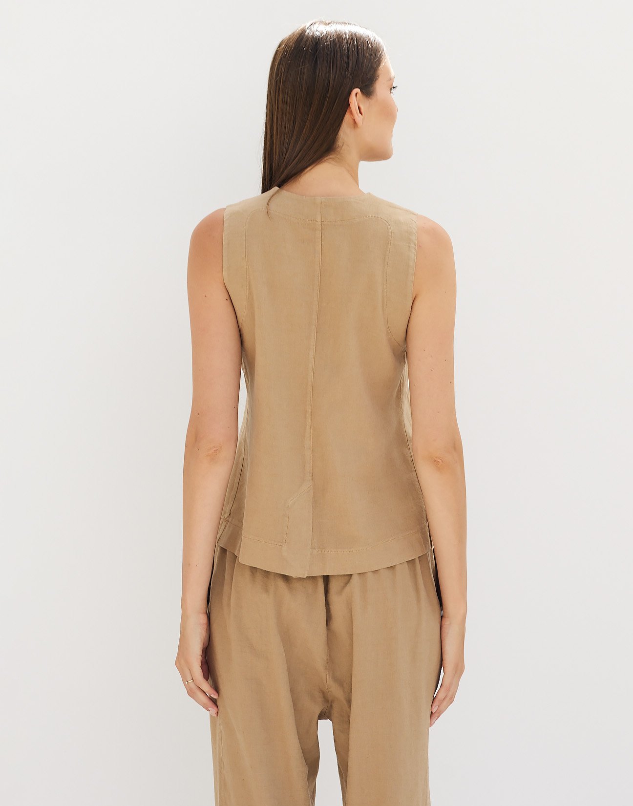 Linen waistcoat