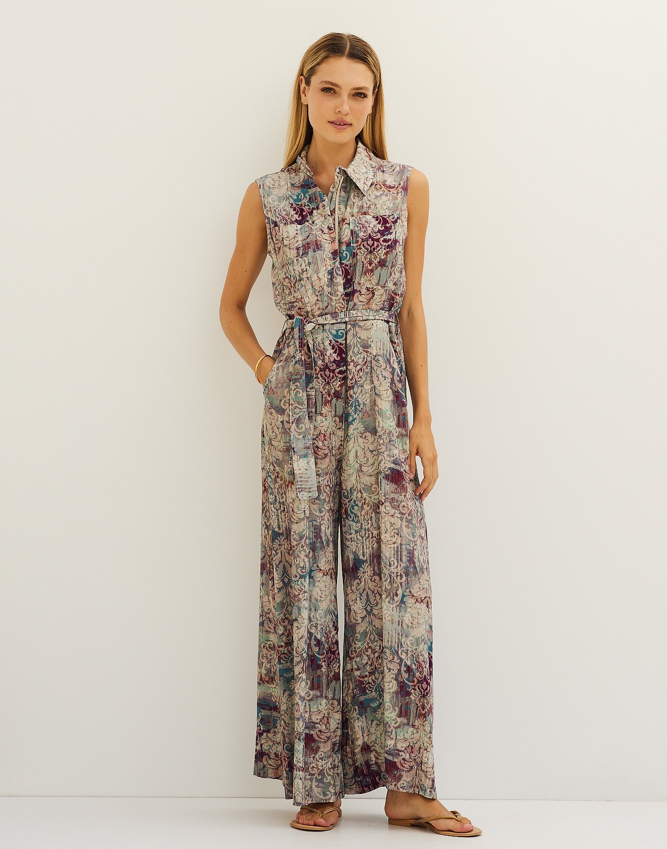 Printed jumpsuit