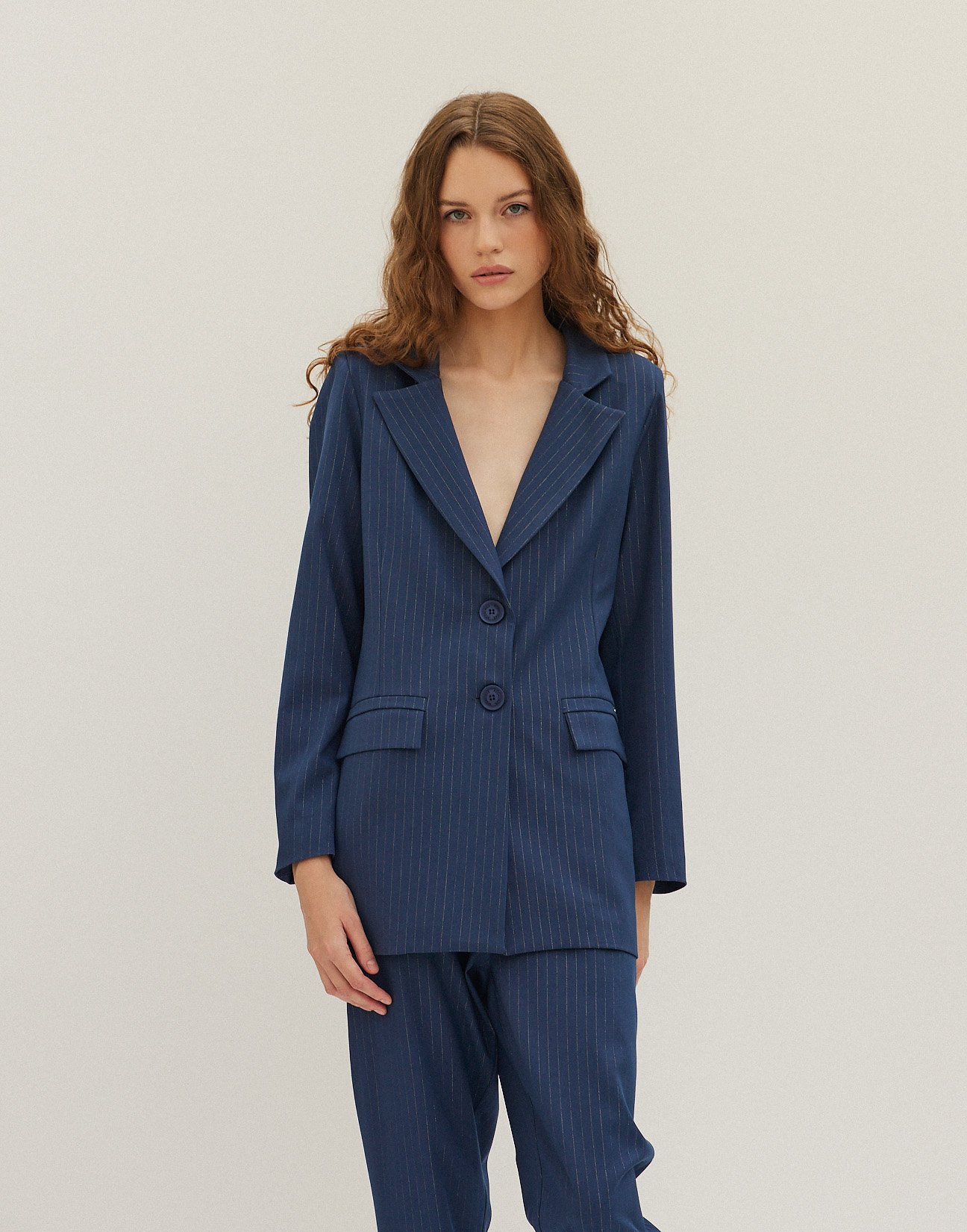 Pinstripe blazer