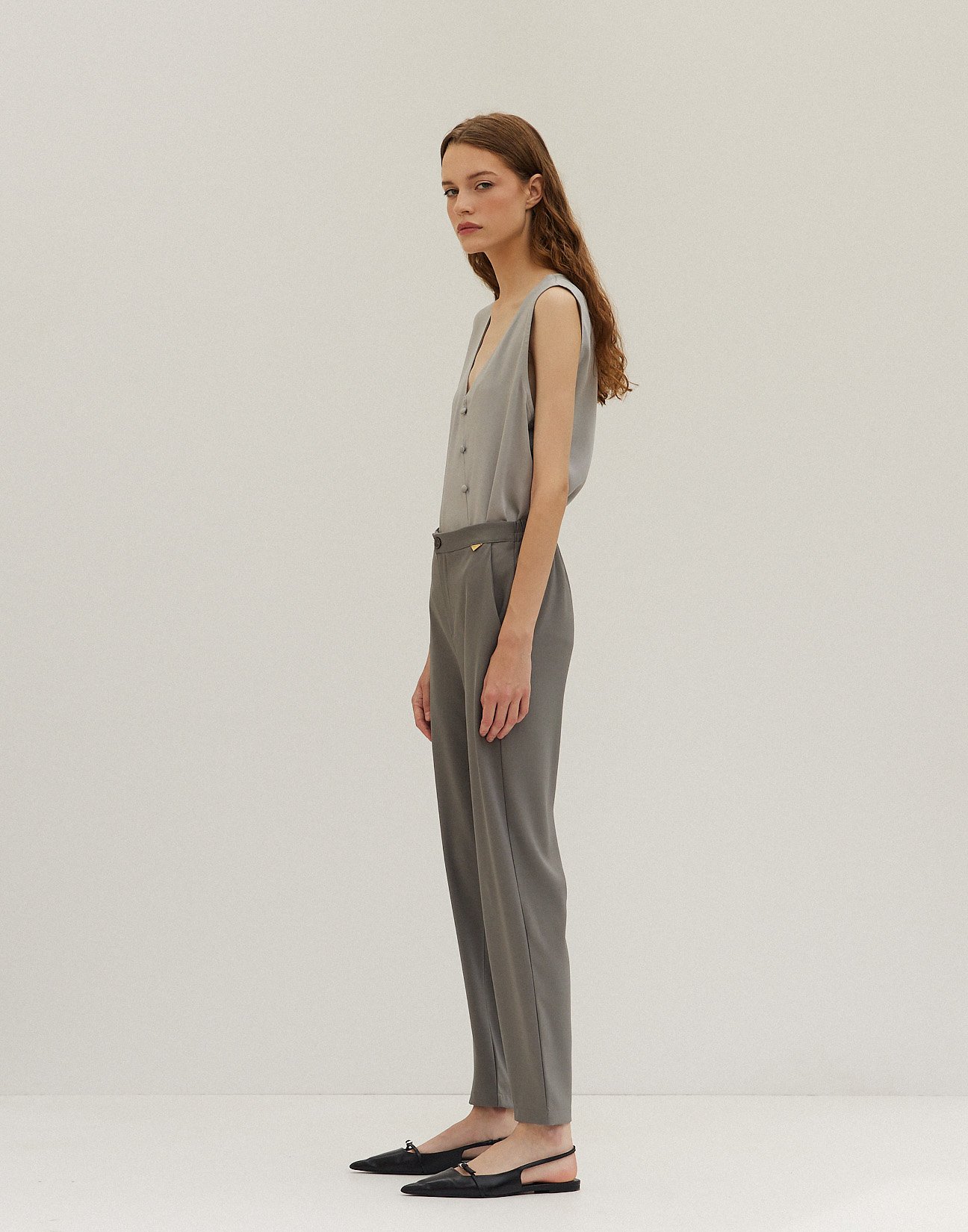 Trousers with elastic waist