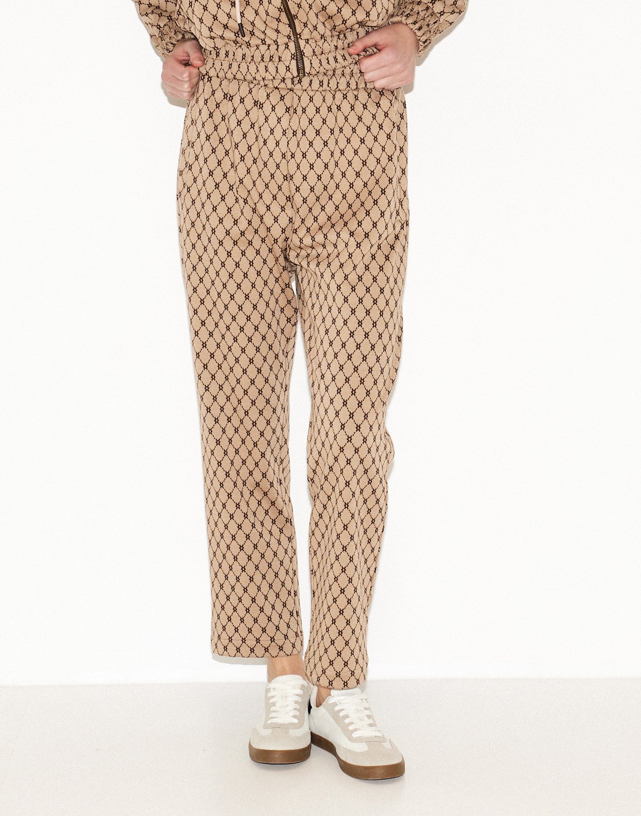 Jacquard trousers