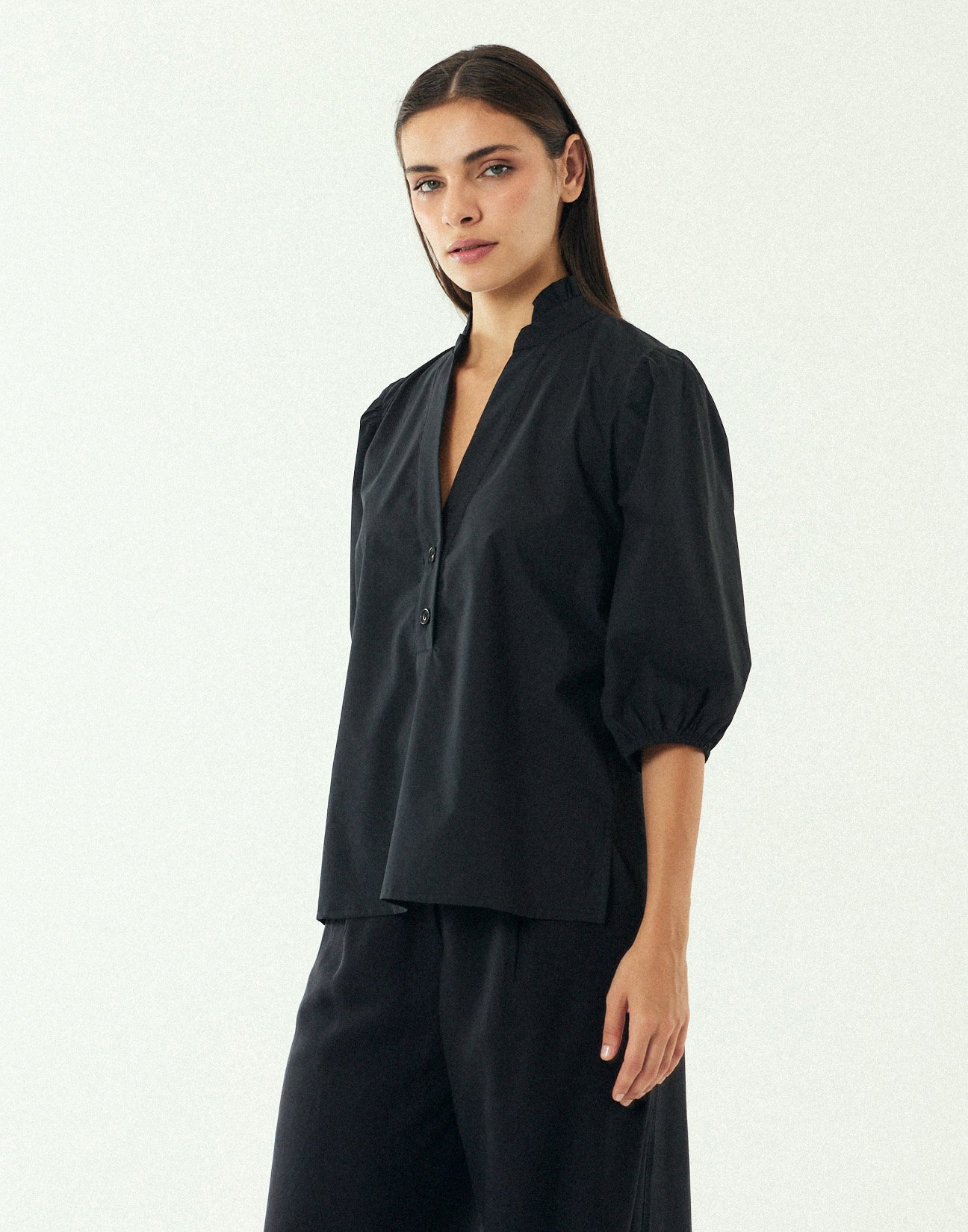 Poplin blouse