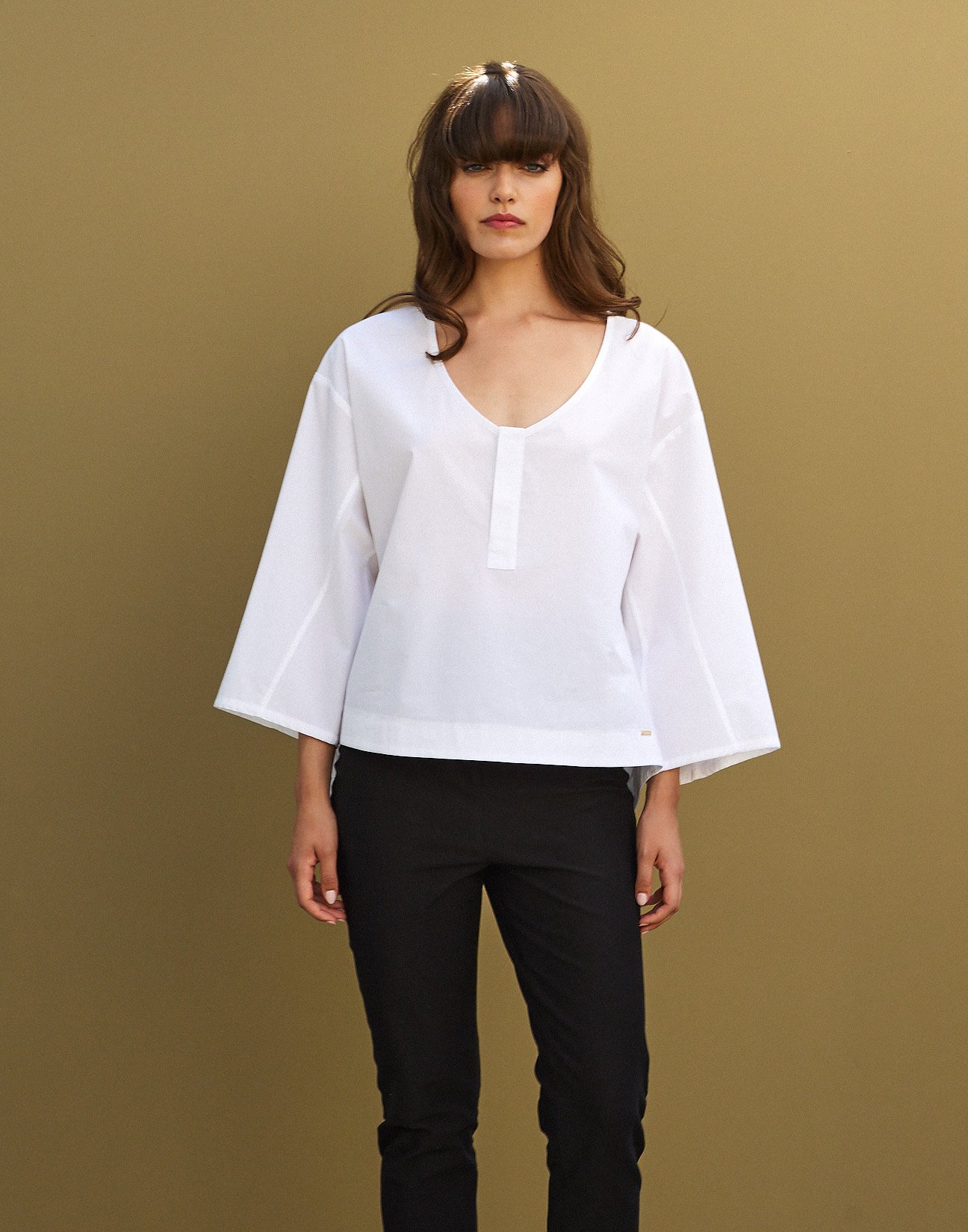 Poplin top