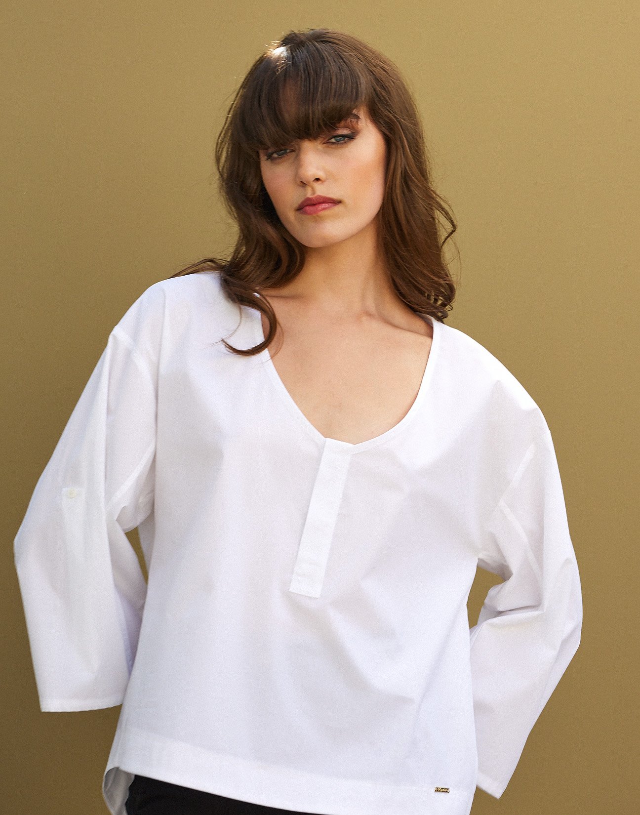 Poplin top