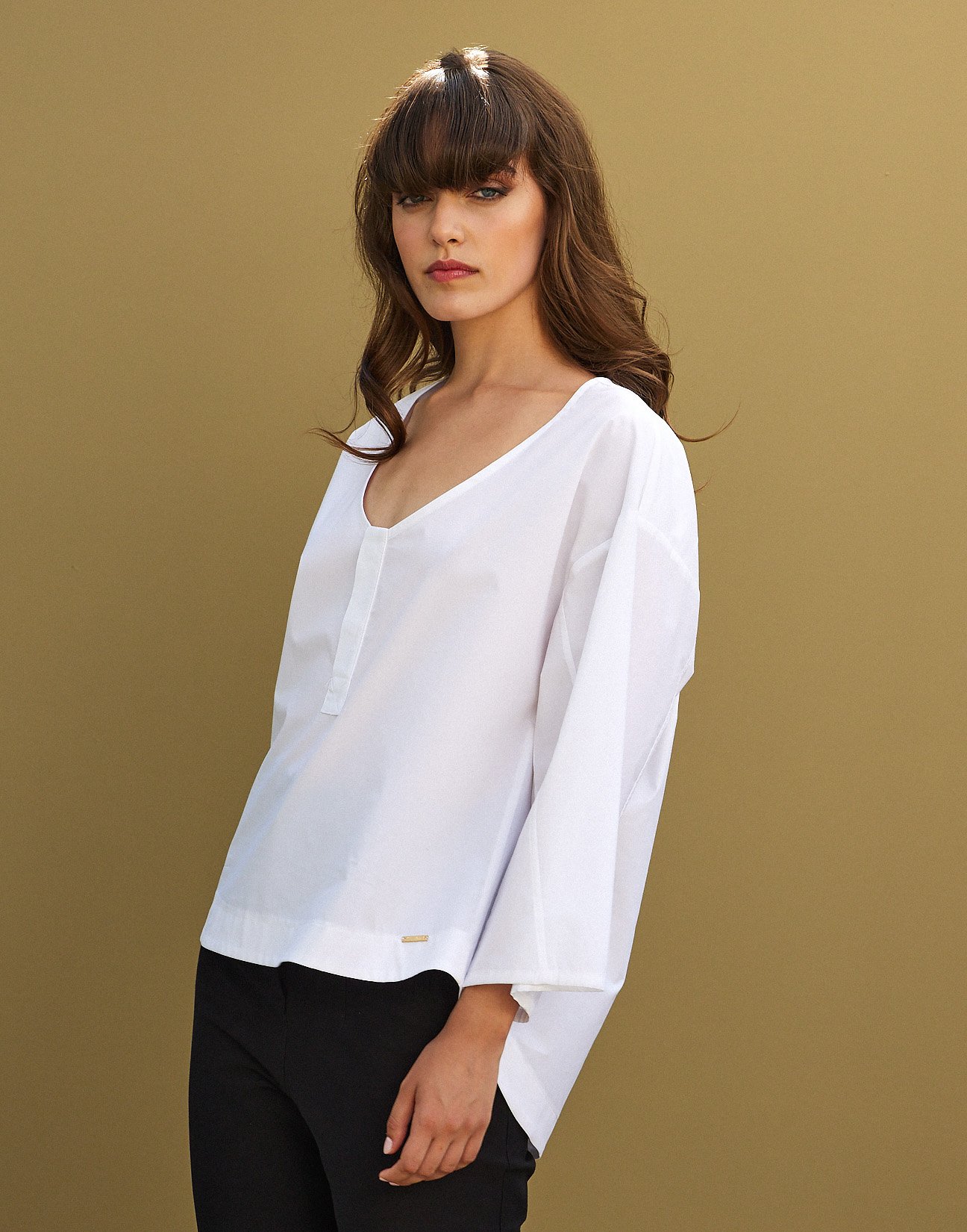 Poplin top