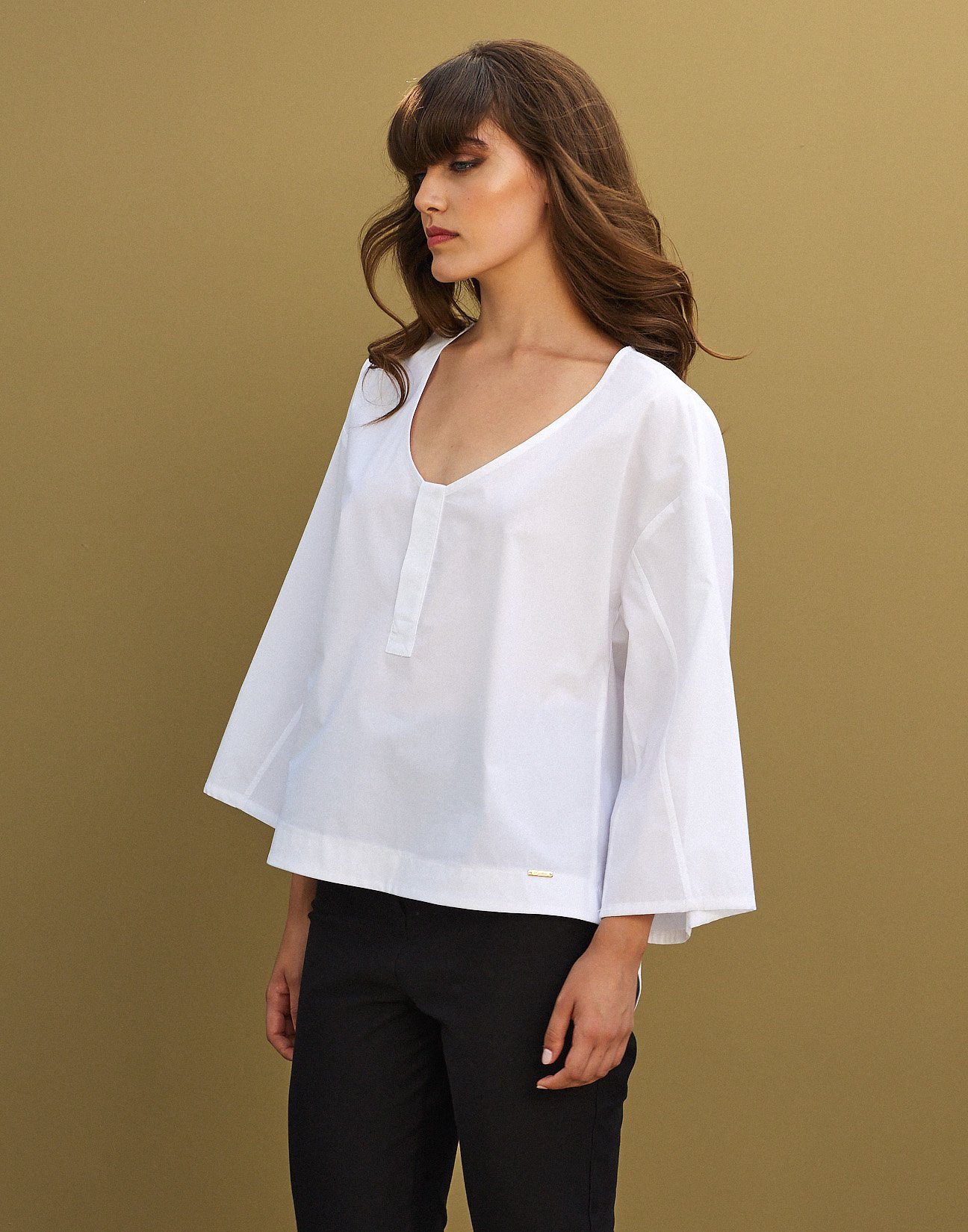 Poplin top