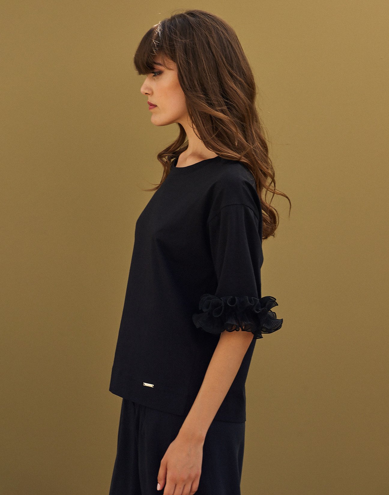 Ruffled blouse