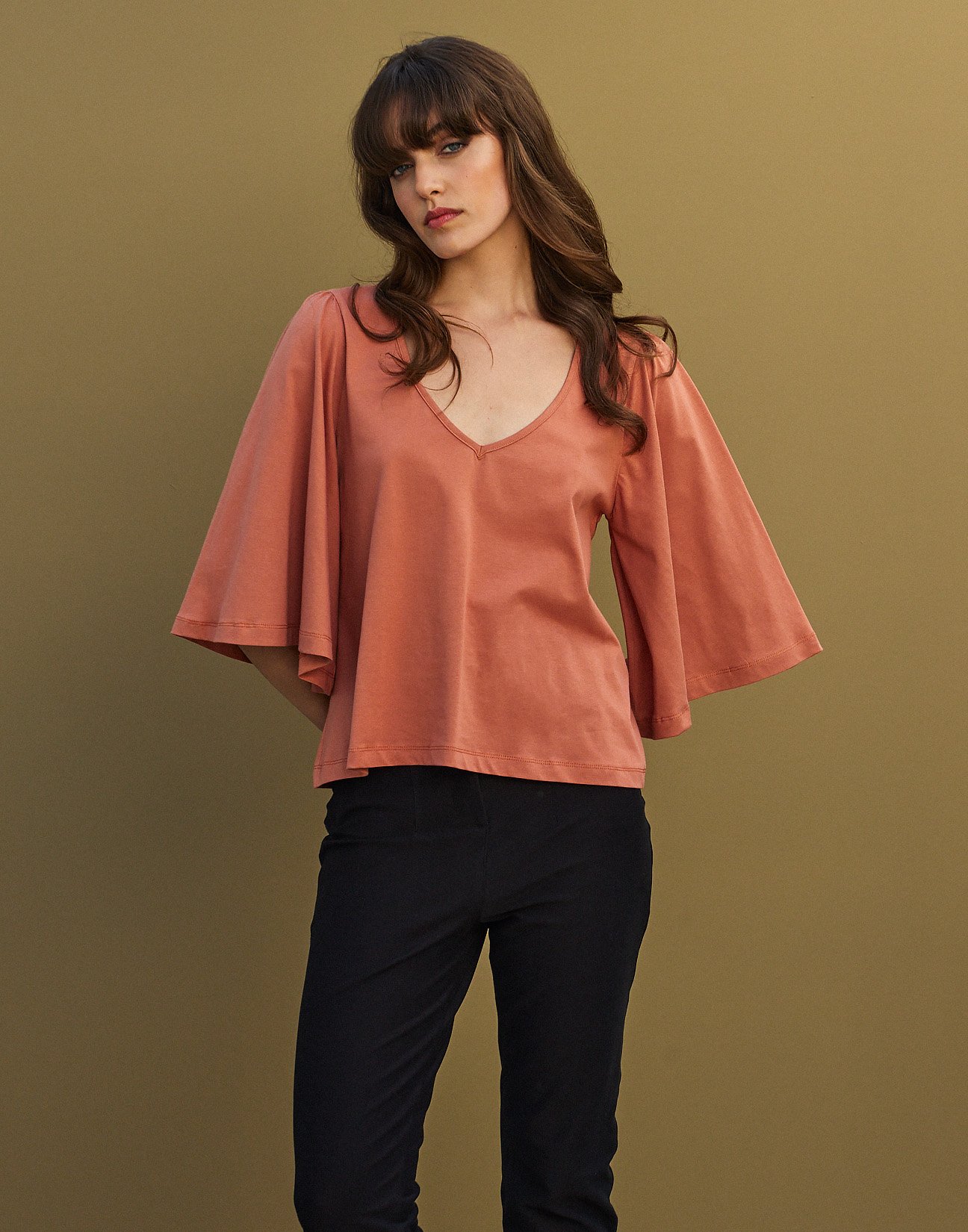 Wide sleeves blouse