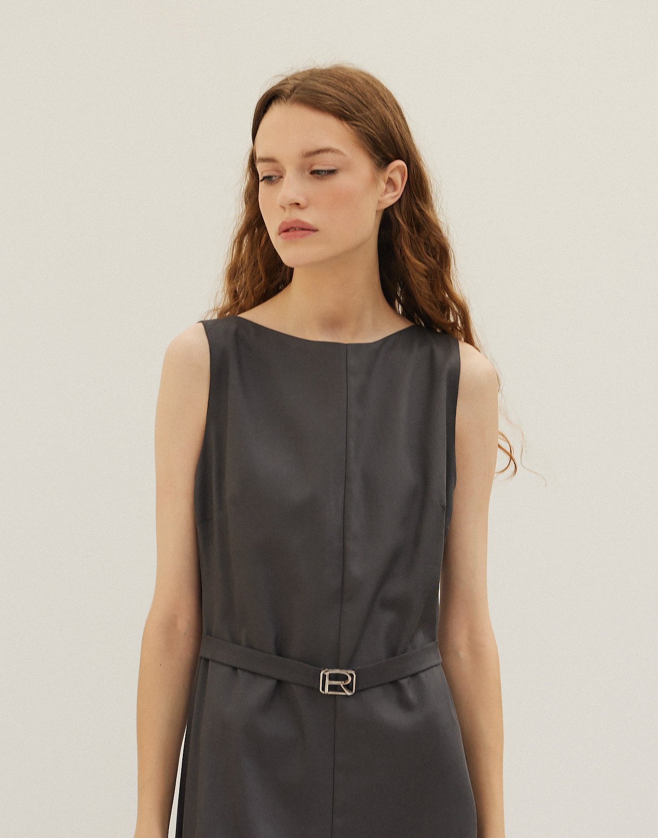 Jumpsuit with buckle