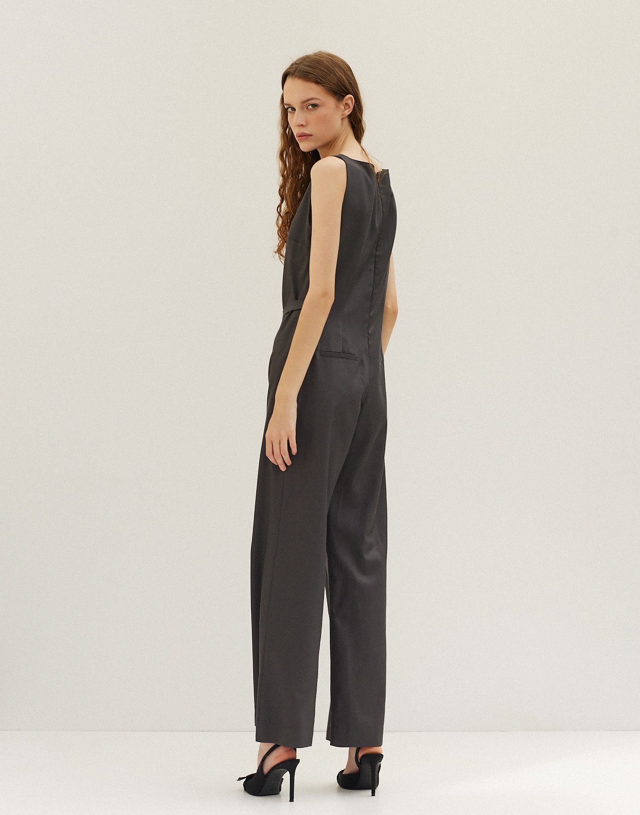 Jumpsuit with buckle