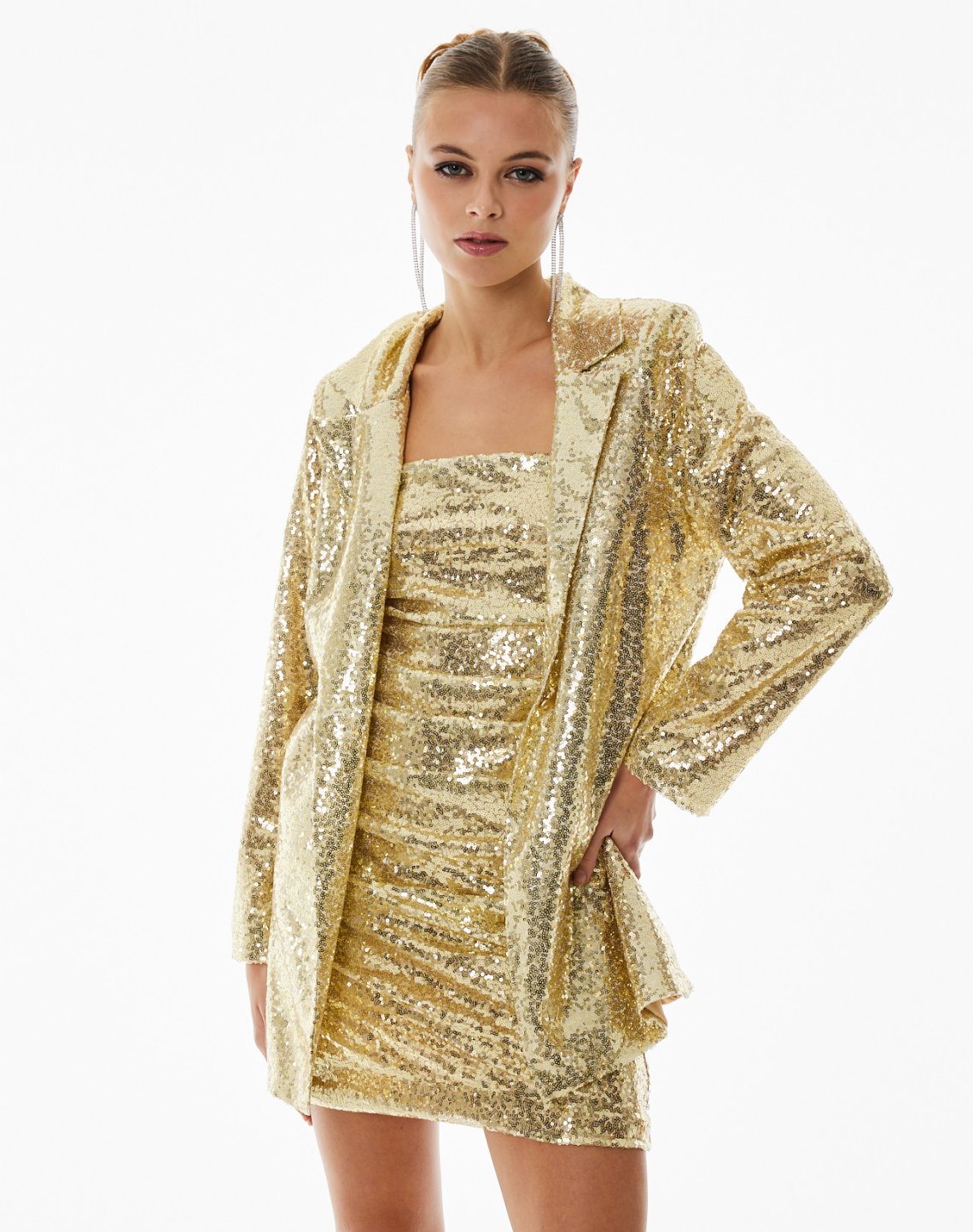 Sequinned blazer